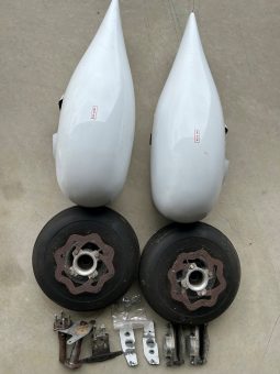 Jabiru J120 Main wheels, complete brakes and wheel spats